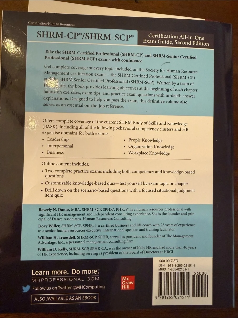 SHRM (Society for Human Resource Management) Test Prep Books and Flash Cards